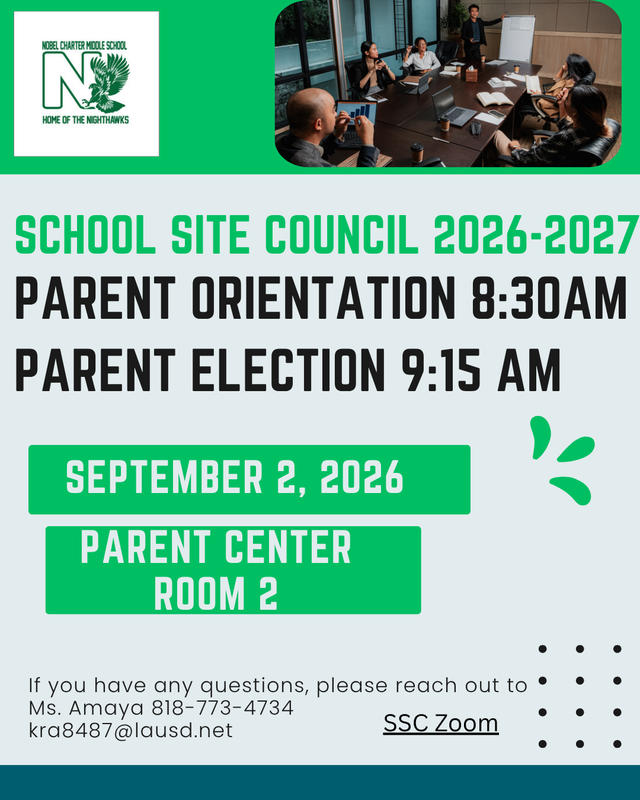 School Site Council 2026-2027 Featured Photo