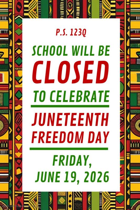 Juneteenth No School