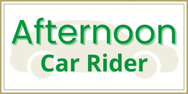 Afternoon Car Rider
