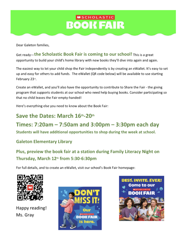 Book fair flyer