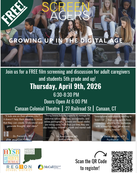 Screenagers Film Flyer