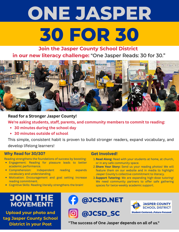 Jasperβs Leaders Read Day! Featured Photo