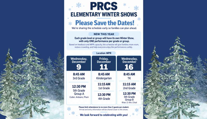 Save the Dates!