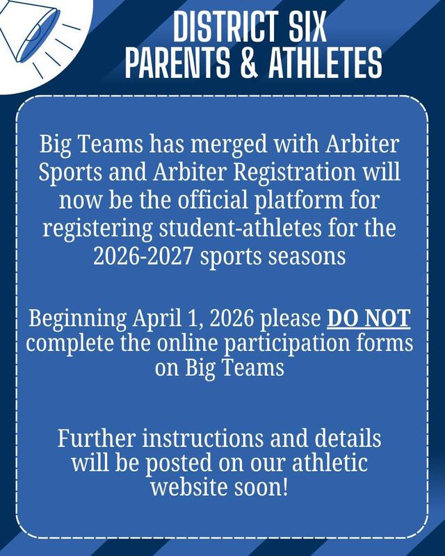 2026-2027 Athletic Registration