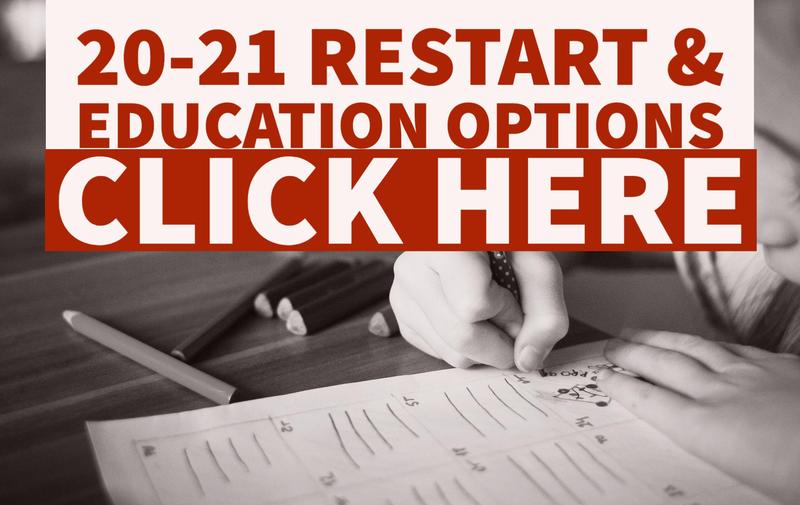 2020-21 Restart & Education Options Featured Photo