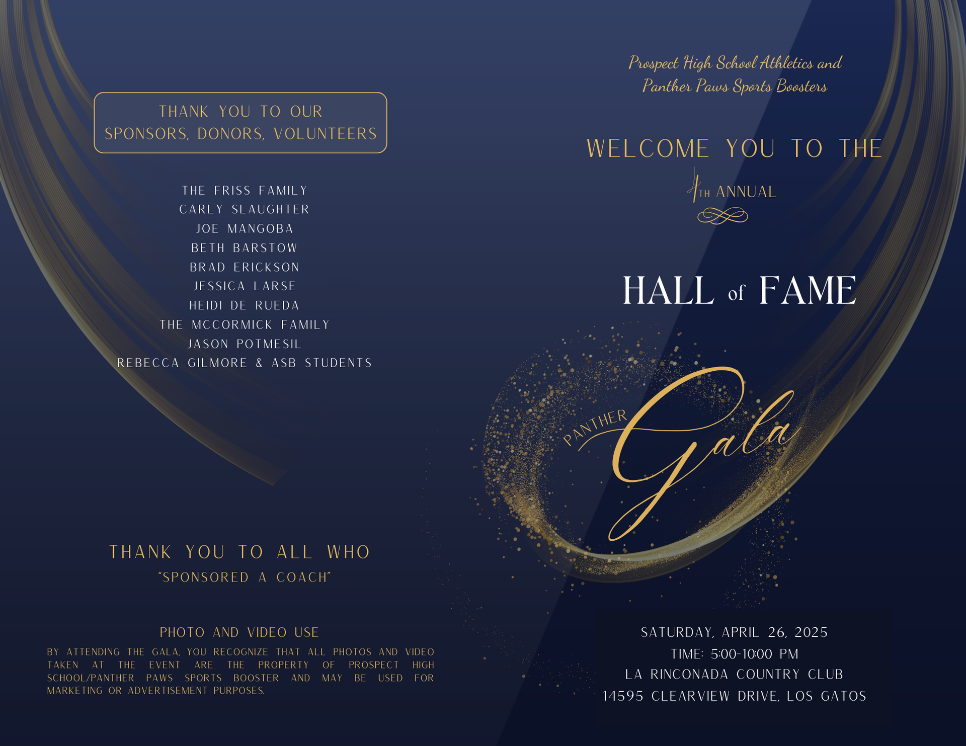Hall of Fame Gala Cover