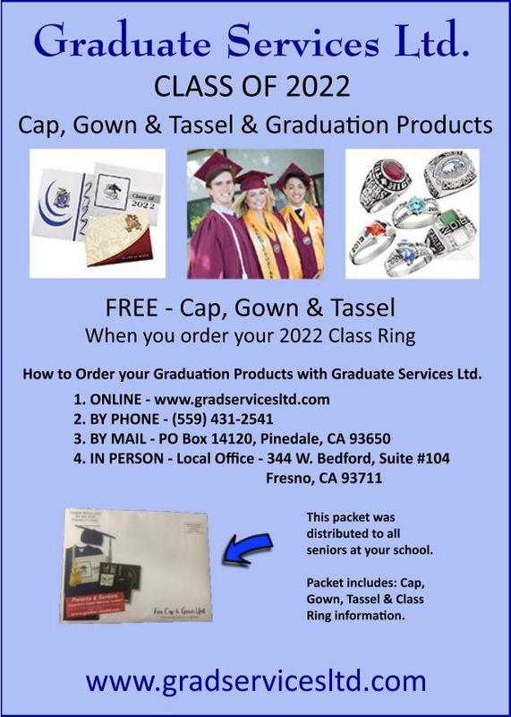 Grad Services Flyer-Cap, Gown, Ring, Tassel