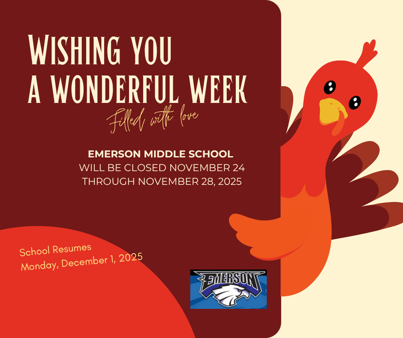 Holiday Week November 24, 2025 / Semana festiva del 24 de noviembre de 2025