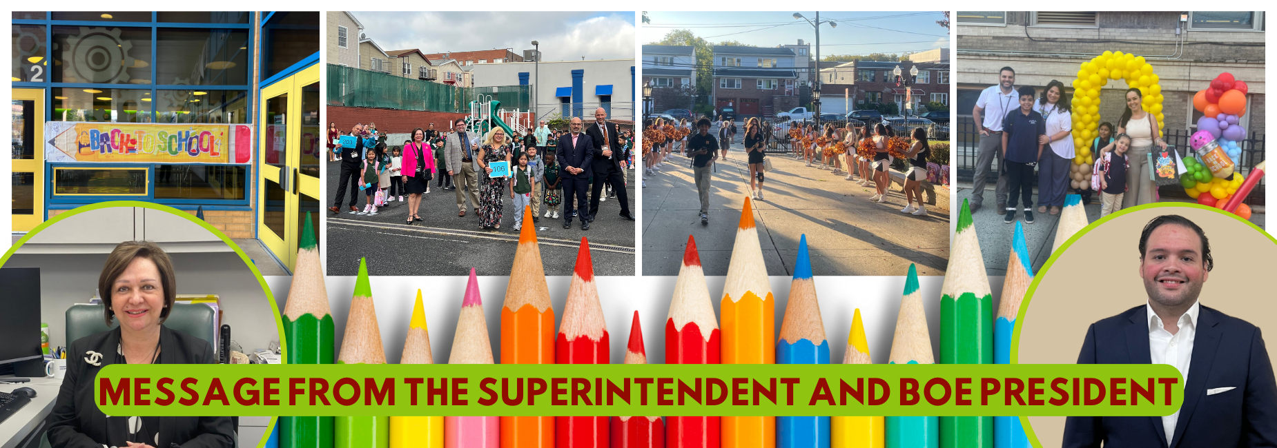 Message from the Superintendent and BOE President