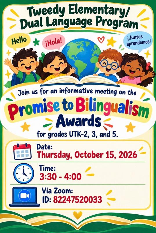 biliteracy award flyer