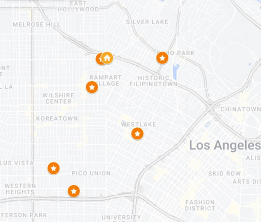 CNCA Campus Map
