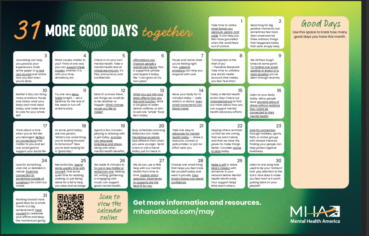 31 MORE GOOD DAYS together
