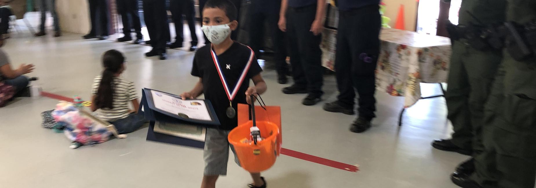 Today was a great day to recognize our October Students of the Month. These are students who exemplify excellence in the classroom. Thank you to our partners (City of Encinal, Encinal PD, Encinal FD, and representatives from Border Patrol and the office of Henry Cuellar) for ensuring that KidsComeFirst.