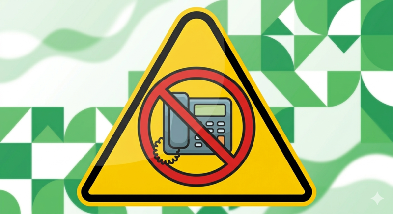 Phones down image