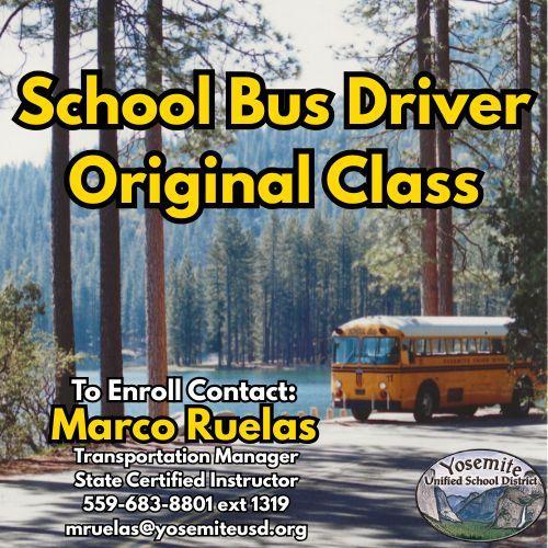 School Bus Drivers Needed Infographic