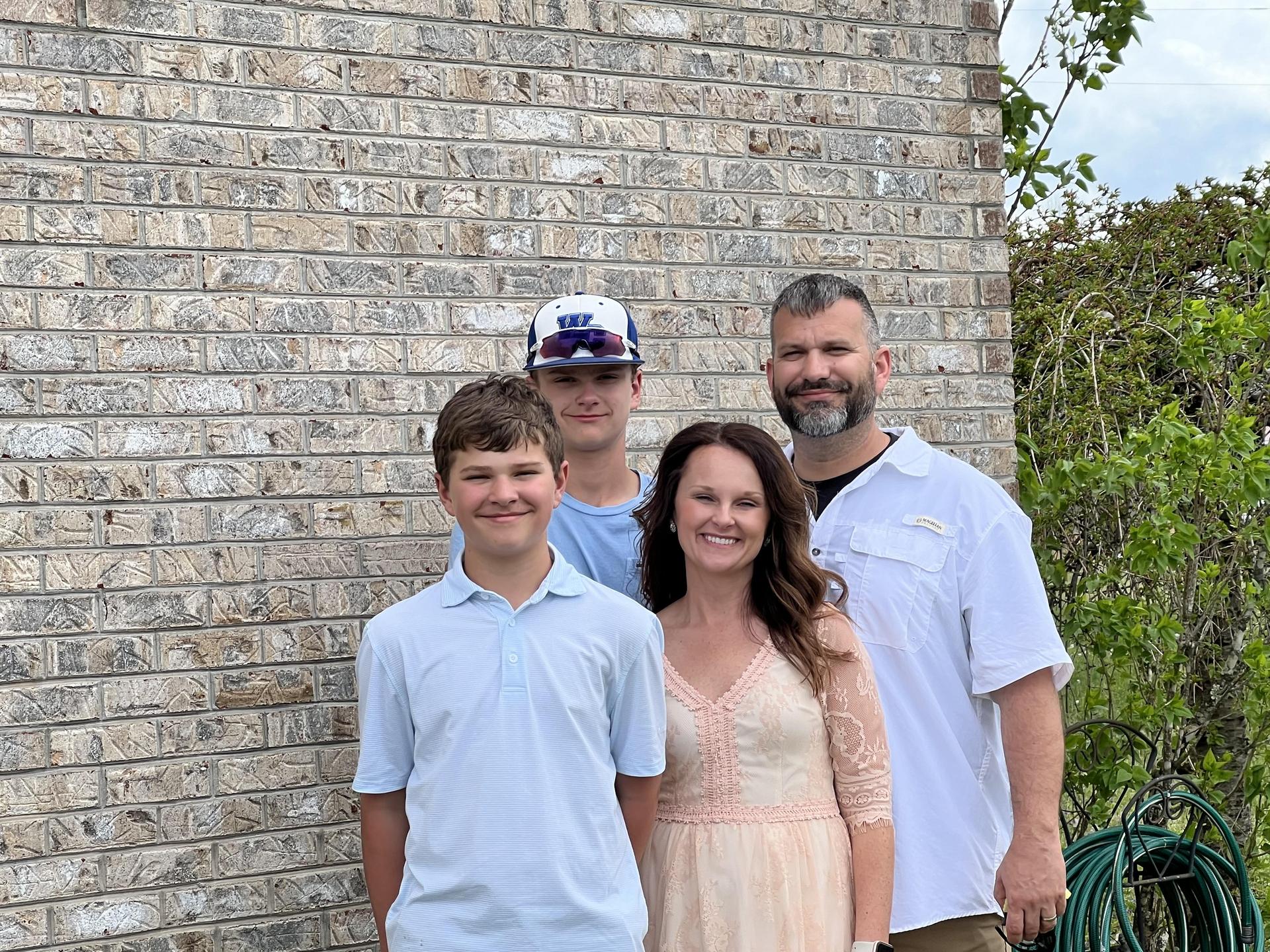 Ms. Erica and Family