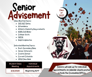 Senior Parent Advisement