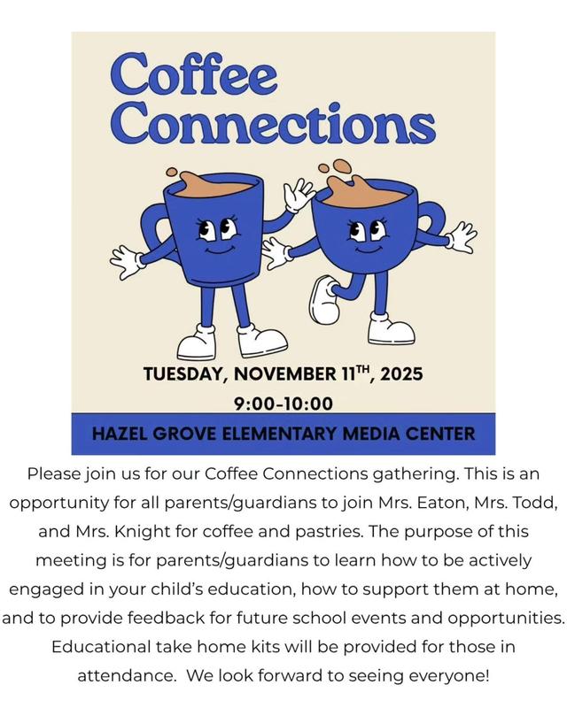 Coffee Connections flyer