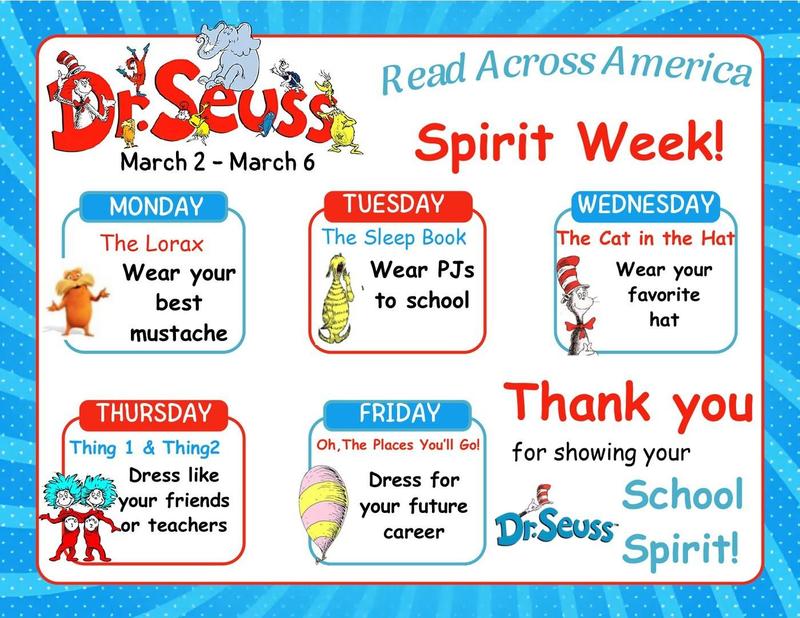 Read Across America Week March 2-6 Featured Photo