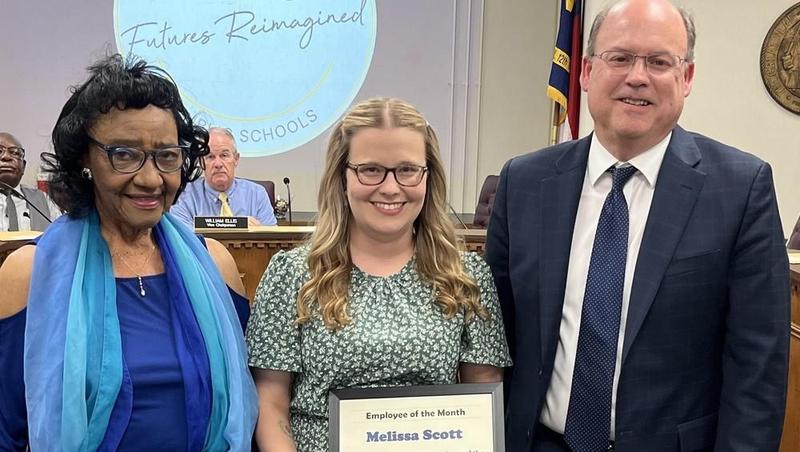 Tarboro High's Scott honored as Employee of the Month