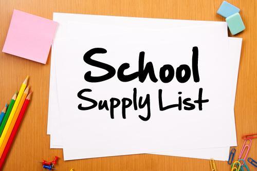 2020-2021 Midkiff School Supply Lists