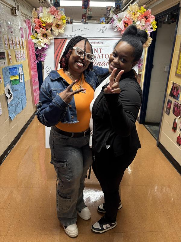 Mrs Jakes and Ms Shabazz