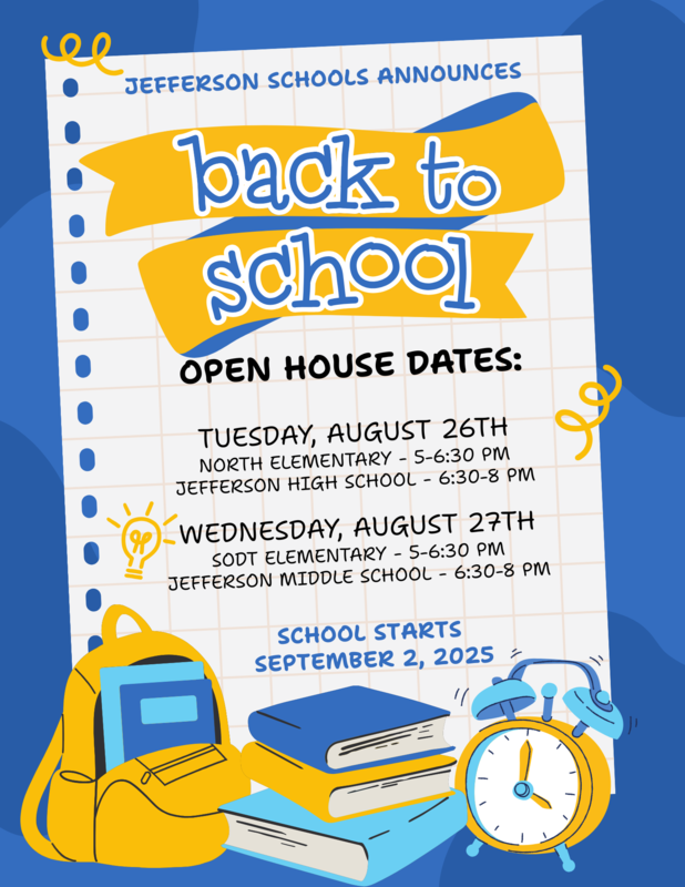 2025-2026 Open House Dates