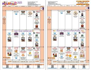 november calendar clip art