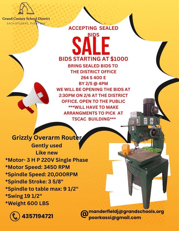 Overarm Router up for Bid Featured Photo