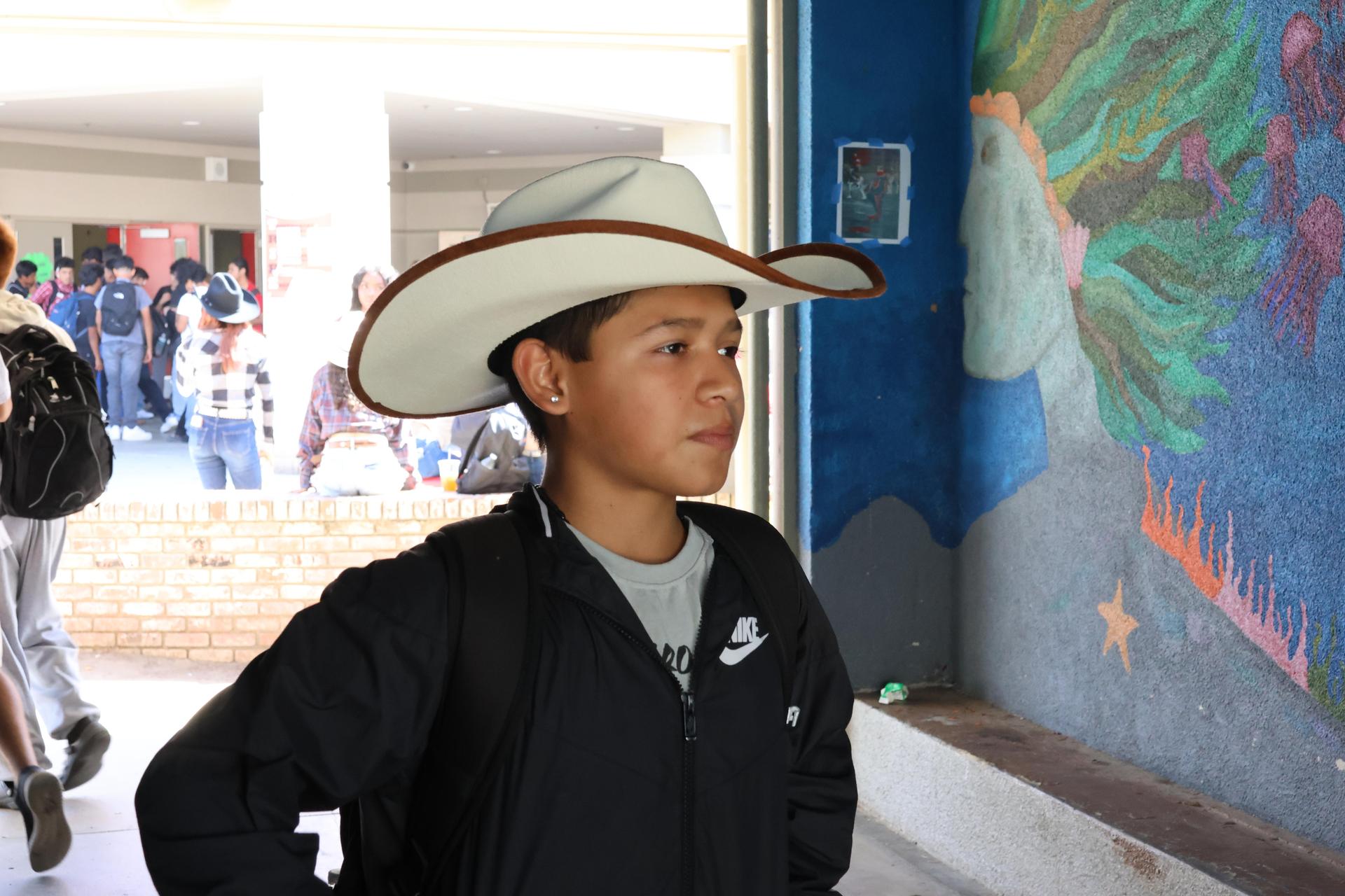 students dressed in western wear