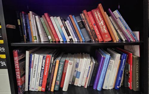 Picture of classroom library