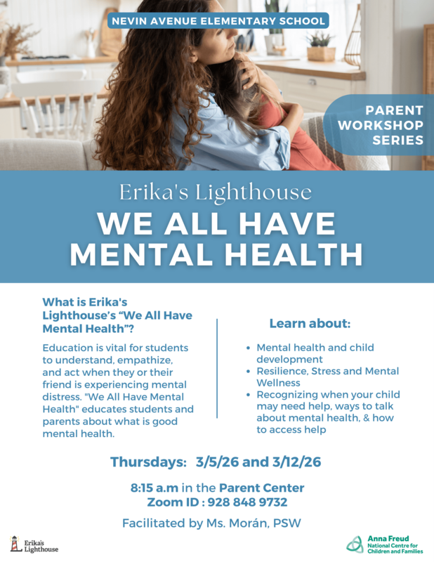 PARENT WORKSHOP SERIES