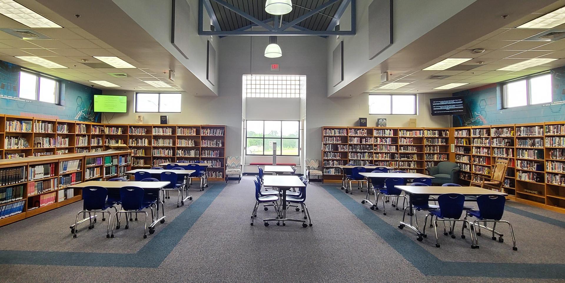 Picture of library