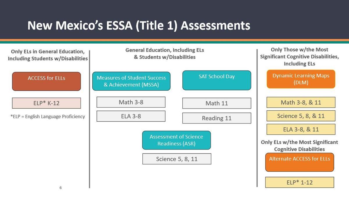 NM ESSA (Title 1) Assessments