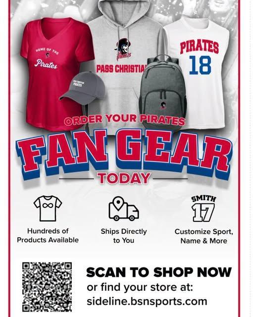 Get your pirate fan gear here!
