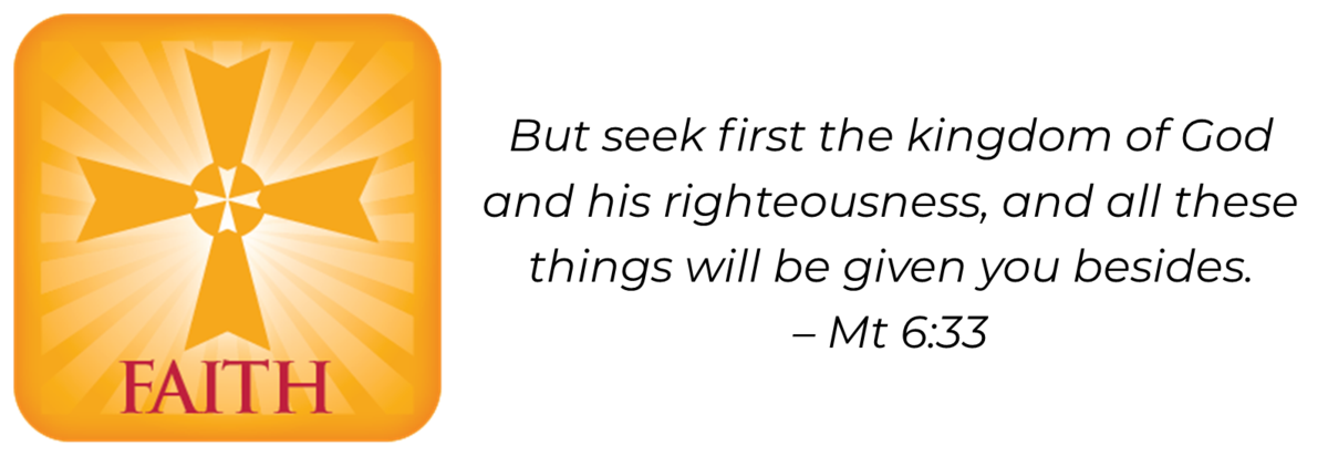 Quote and faith charism