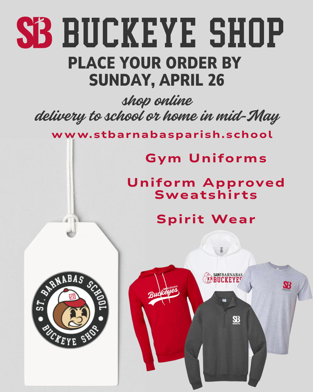 Buckeye Shop - Order by April 26 Featured Photo