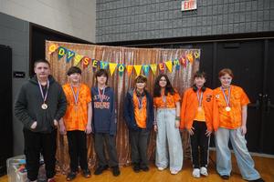 A Middle School OM team earned third place at the state finals.