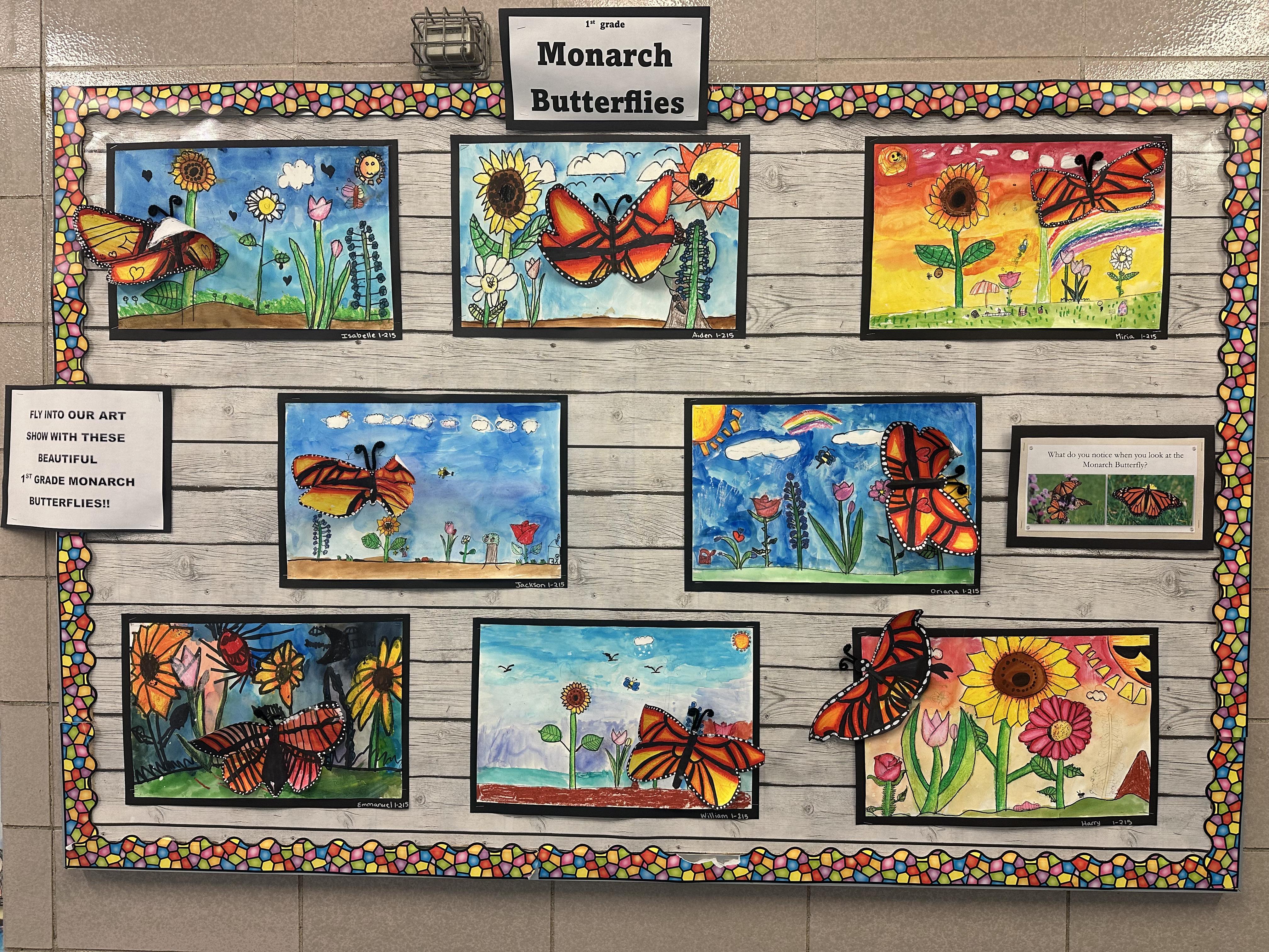paintings of butterflies