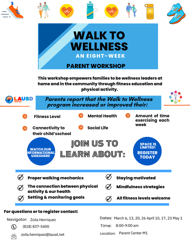 "Walk to Wellness" Workshop Featured Photo