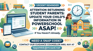 Returning Student Flyer