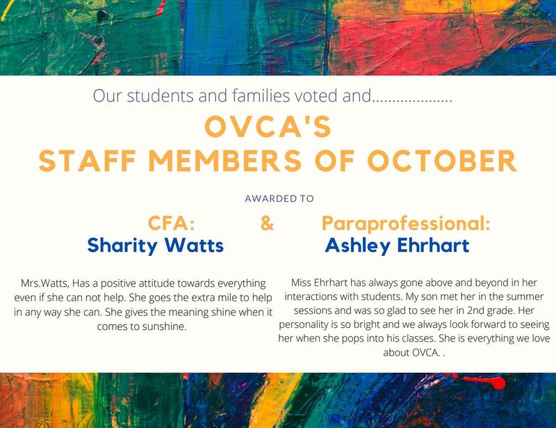 Staff Member of the Month - October Winners Announced! Featured Photo