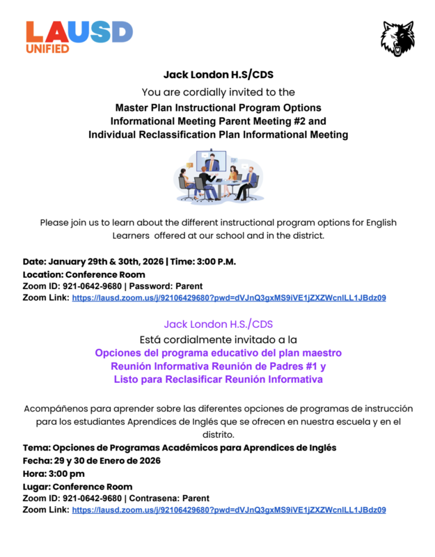 Emergent Bilinguals Meeting