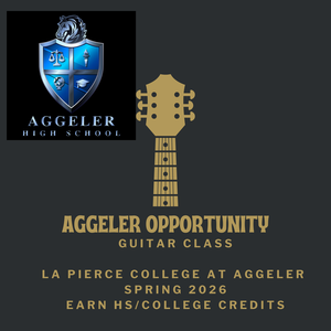LA Pierce Guitar Course at Aggeler Opportunity High School
