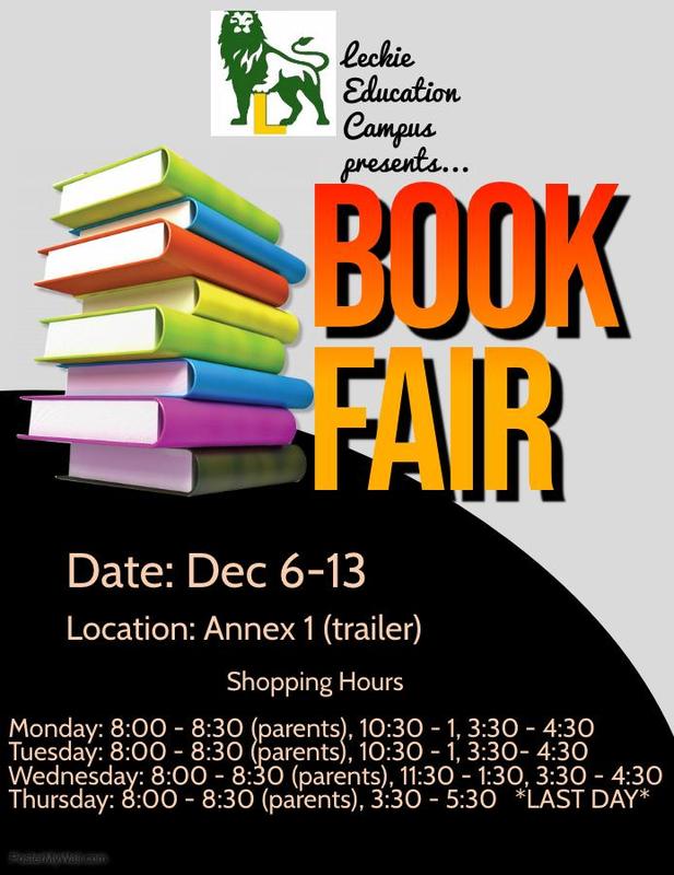 Book Fair - December 6 - 13th. Featured Photo