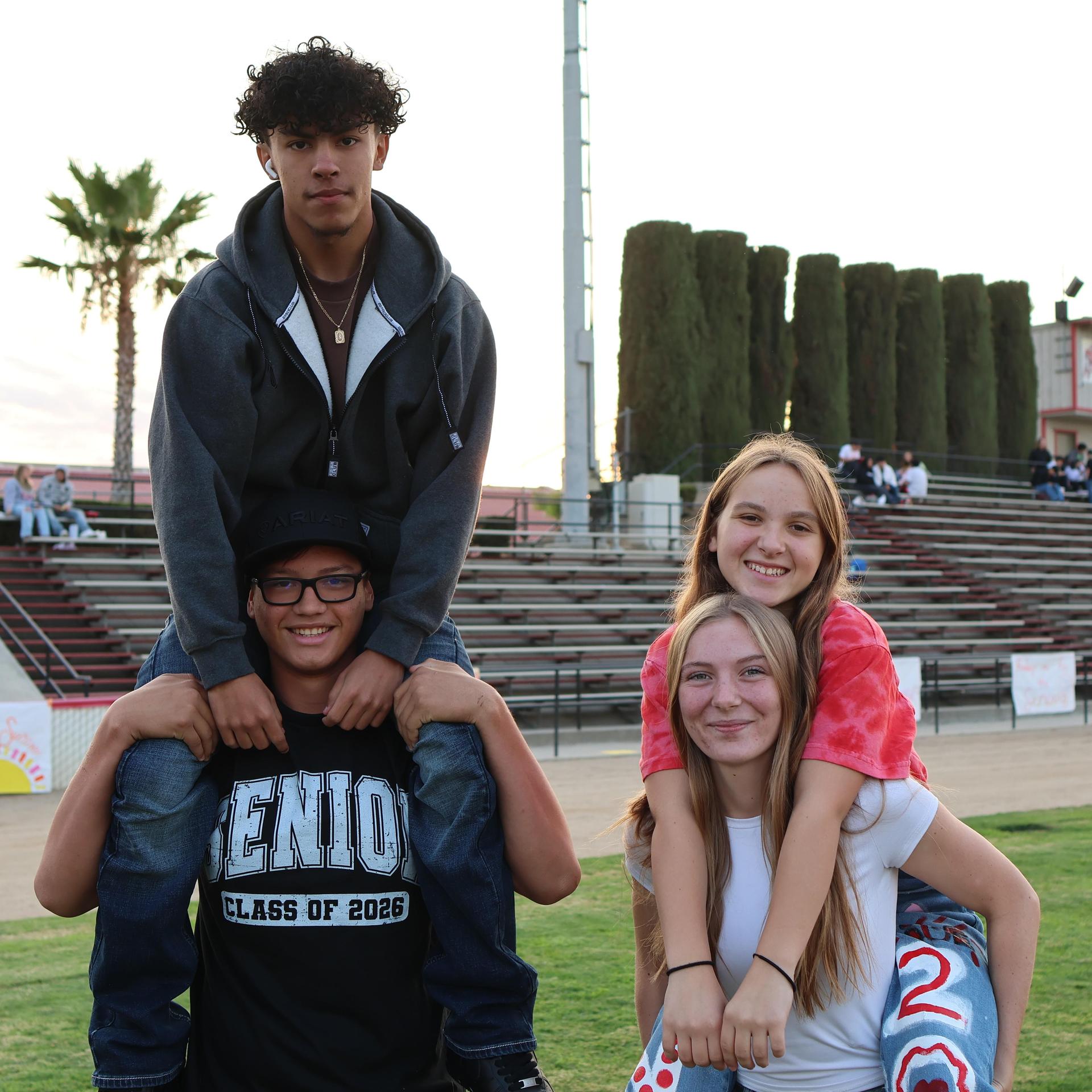 Students and Staff at the Senior Sunrise 66