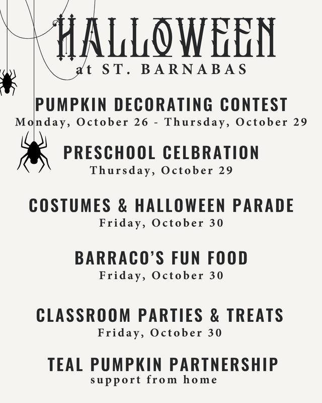 Halloween at St. Barnabas Featured Photo