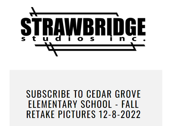Strawbridge Fall Picture Retakes 12/8/22