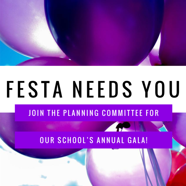 volunteer for Festa!