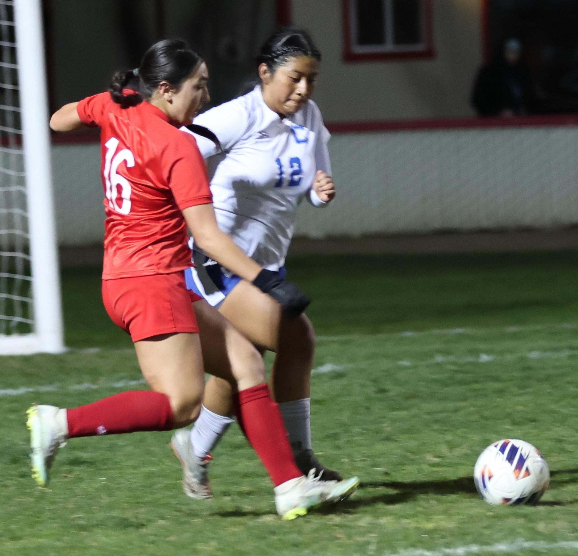 Varsity Girls Soccer vs. Caruthers